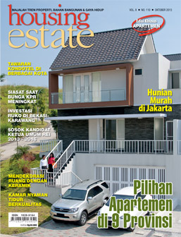 Cover Majalah Housing Estate Edisi Oktober 2013