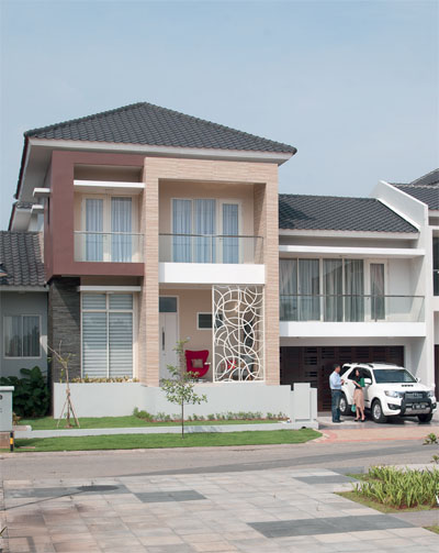 Rumah tipe Felicita di klaster Kebayoran Essence