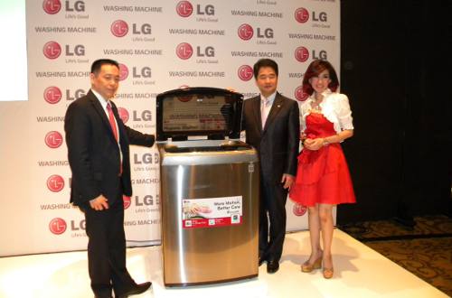 Launching mesin cuci pintar LG
