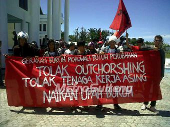 Demo buruh