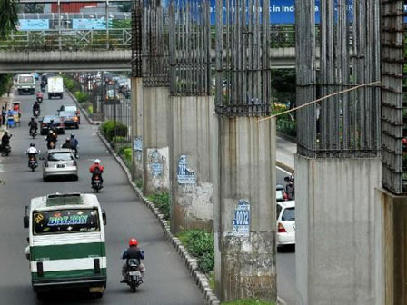 proyek-monorel Belum ada kesepakatan (MoU) antara PT JM dengan Pemprov DKI