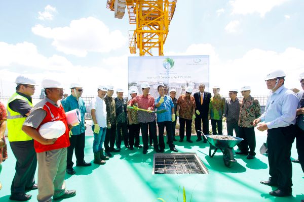 Topping off Apartemen Setiabudi Sky Garden (SSG)