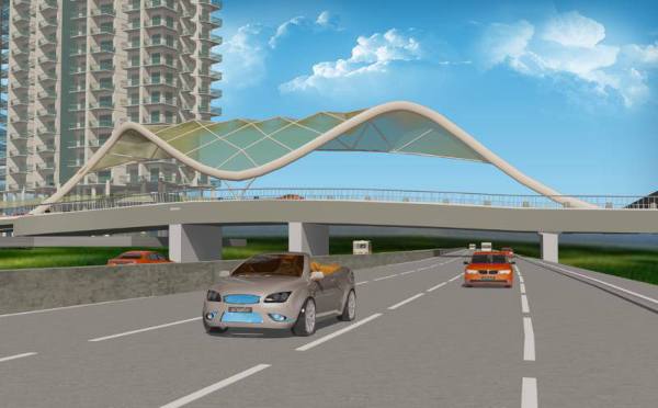 Jembatan Grand Kamala Lagoon (Ilustrasi)