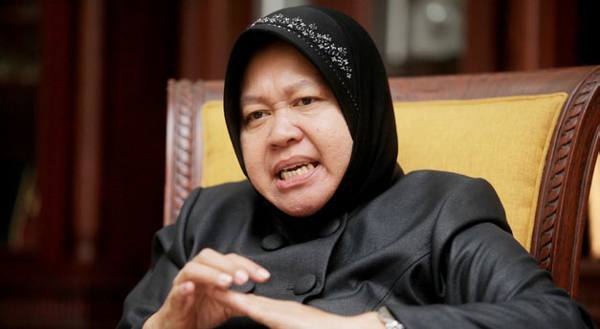 Tri-Rismaharini Walikota Surabaya Tri Rismaharini