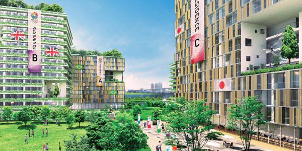 Tokyo Olimpiade Village