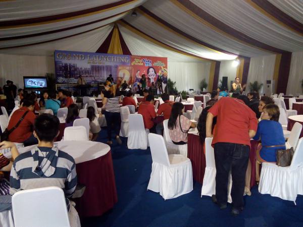 Suasana grand lauching Apartemen Paradise Mansion