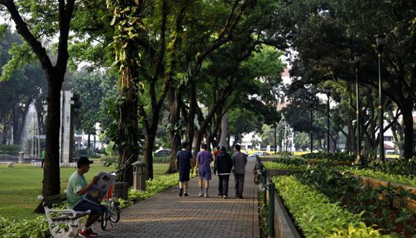 taman suropati Ilustrasi: Taman Suropati