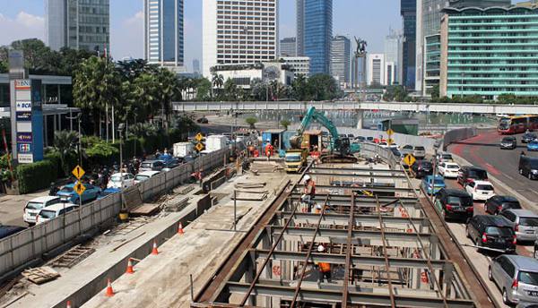 Stasiun Bawah Tanah MRT Mulai Dikerjakan