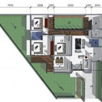 rumah di lahan trapesium 3