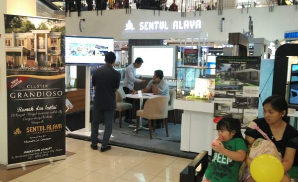 booth-sentul-alaya Booth Sentul Alaya di HousingEstate Expo 2015 Botani Square Bogor