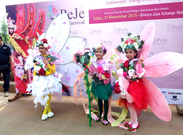 Amalina Islamic School ambil bagian dalam Peje Fashion Carnaval yang diselenggarakan di Bintaro Jaya XChange Mall 21 November 2015