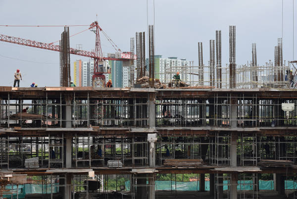 pembangunan apartemen Ilustrasi pembangunan apartemen