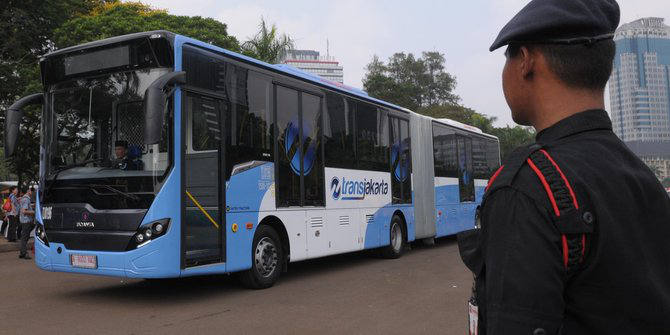 Rute Transjakarta diperluas hingga wilayah tangerang