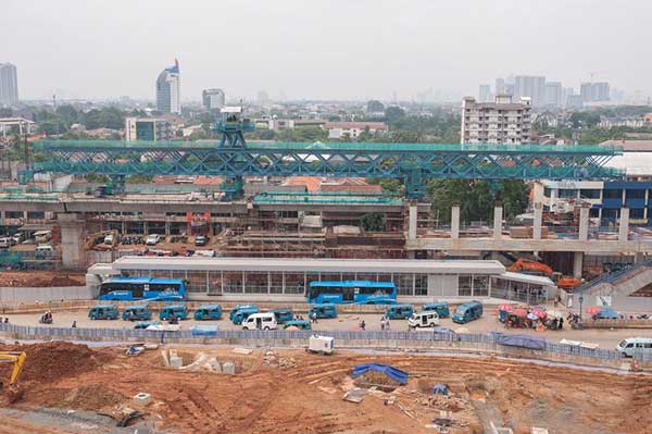 Proyek MRT Lebak Bulus | Sumber : jakartamrt.co.id