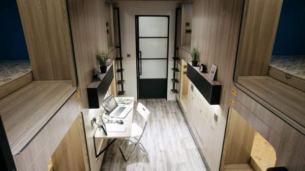 co-living-or-hacker-house Ilustrasi