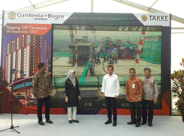 Topping Off Apartemen Gardenia Bogor