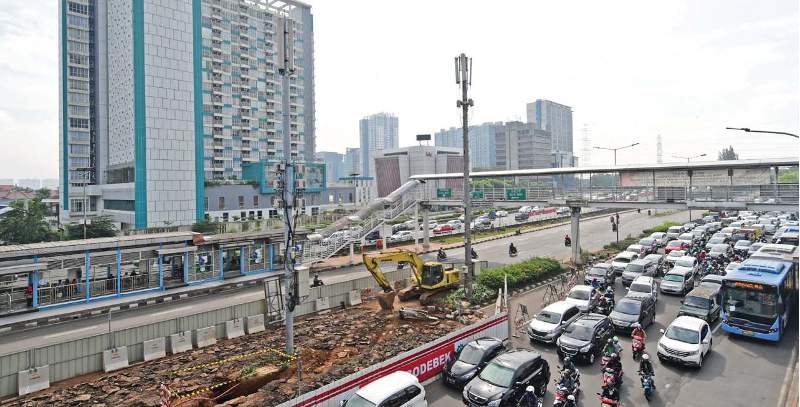 lrt cawang jakarta timur dok housing estate Proyek TOD mengintegrasikan proyek properti dengan transportasi massal seperti LRT di kawasan Cawang, Jakarta Timur