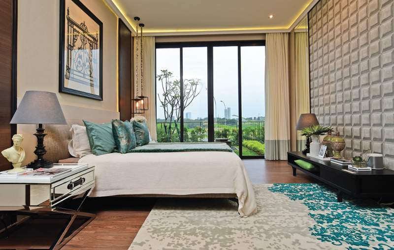 Kamar tidur utama di klaster Lakewood
