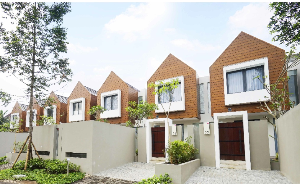 Komplek Harris Villa di Kota Malang, Jawa Timur, yang disebut berstandar hotel bintang empat seluas 120 m2 per unit berisi dua kamar tidur. (Foto: Dok. Harris Hotel)