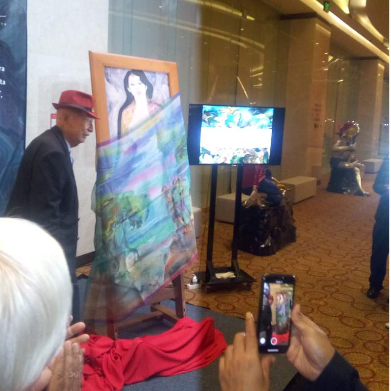 Lukisan telanjang Nuraini karya Hendra Gunawan, salah satu koleksi Ciputra yang belum pernah diperlihatkan ke publik