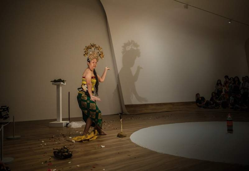 Arahmaiani, Handle Without Care (1996 - 2017), penampilan di Museum MACANpada 2017