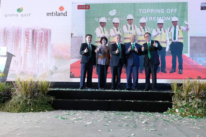 topping-off-kondominium-graha-golf-surabaya