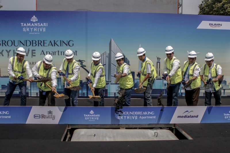 Groundbreaking Apartemen Skyhive