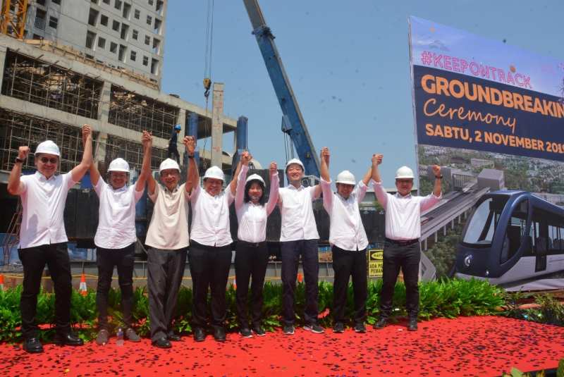 ground-breaking-tower-3-apartemen Serpong Garden